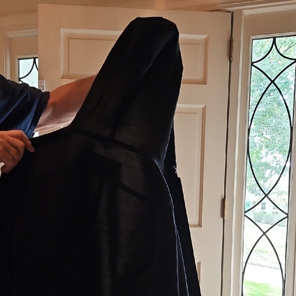 Women's Black Zip-Up Sweatshirt - Picture 6 of 6